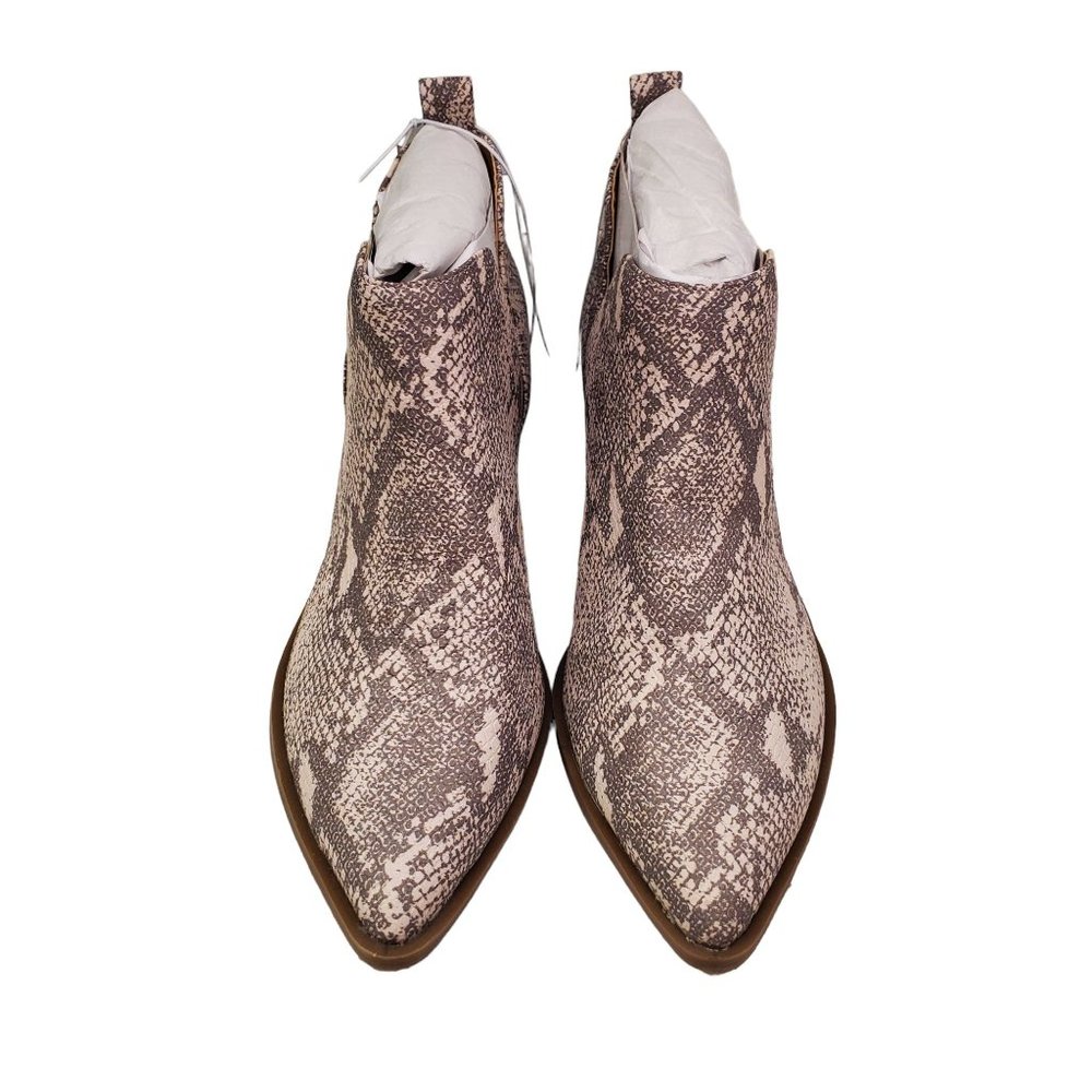 Womens Snakeskin Boots Universal Thread Boots Size 8.5 - Picture 5 of 13